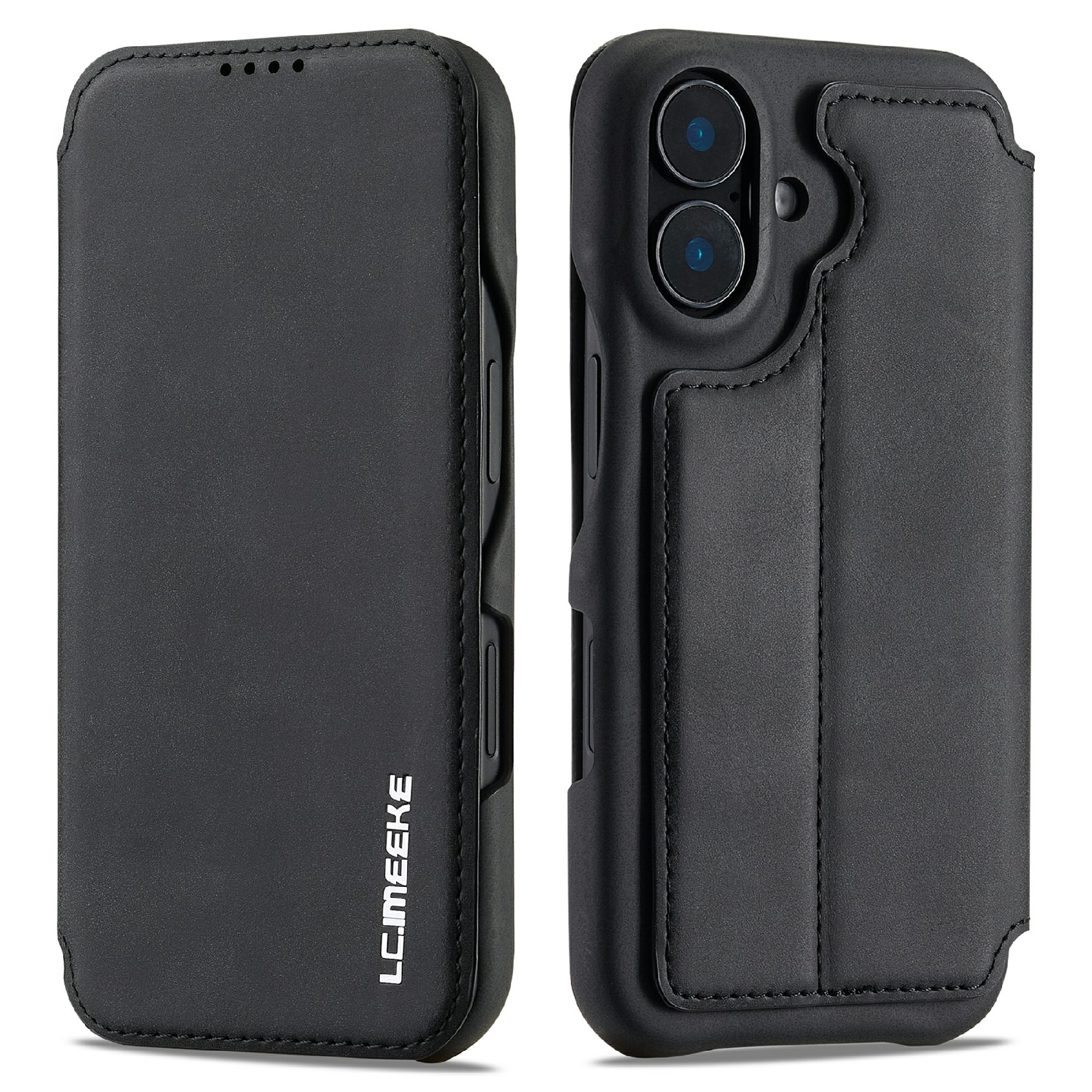 Slim Plånboksfodral iPhone 17 svart
