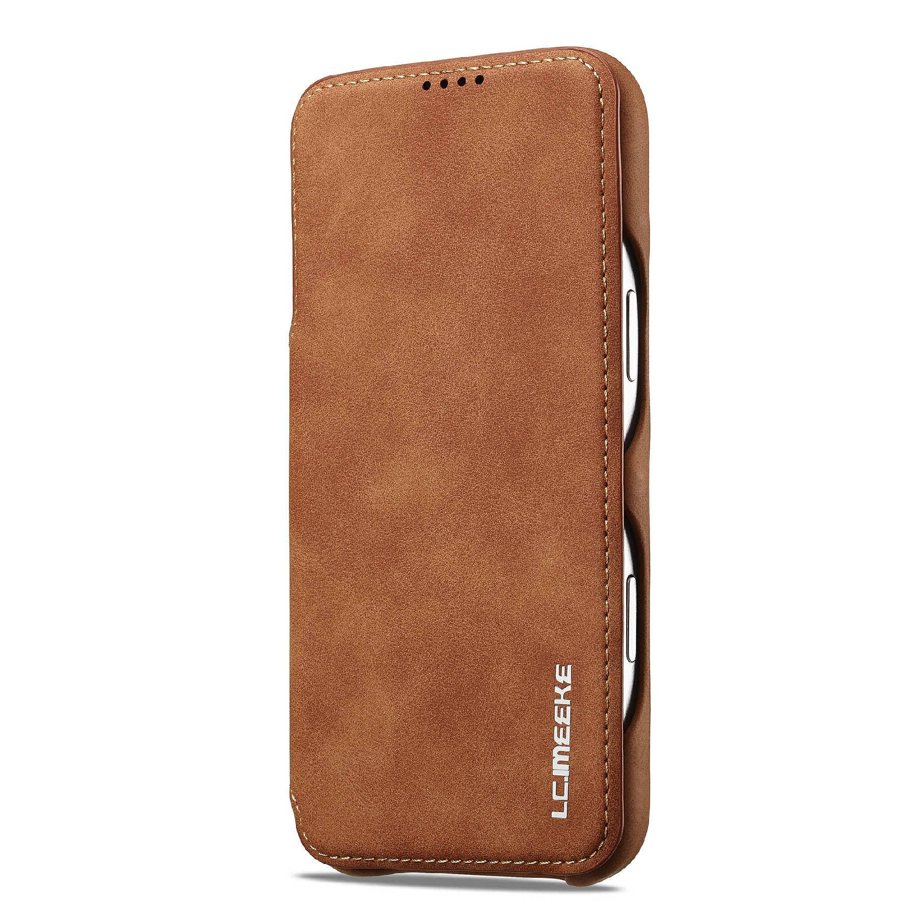 Slim Plånboksfodral iPhone 17 Pro Cognac