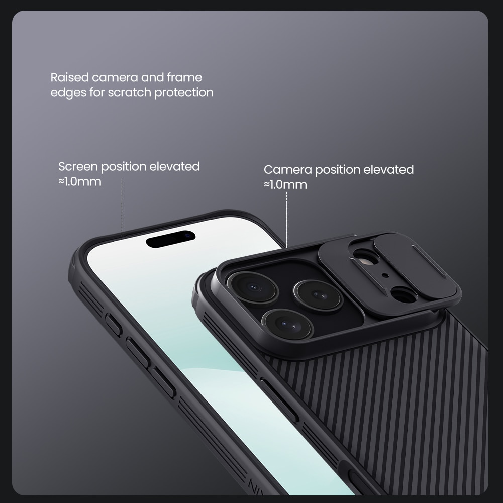 CamShield Skal MagSafe iPhone 17 Pro Svart
