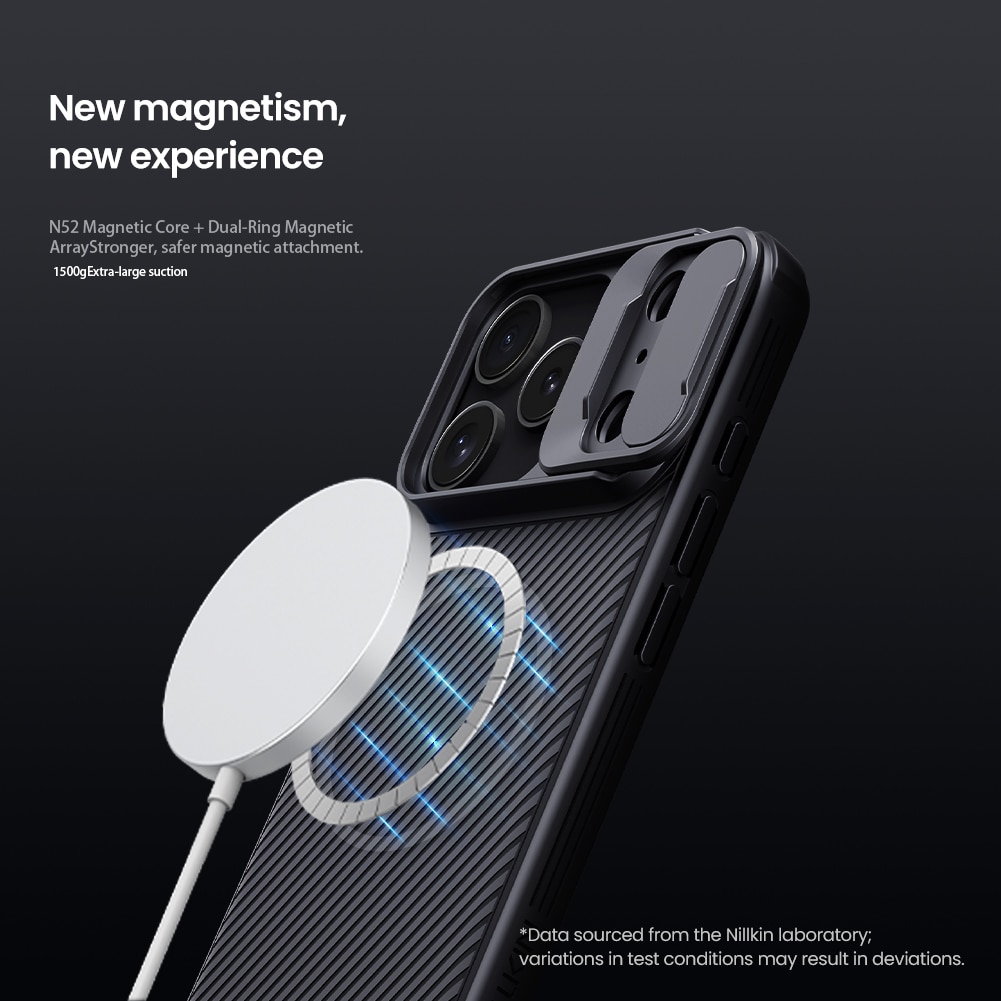 CamShield Skal MagSafe iPhone 17 Pro Svart