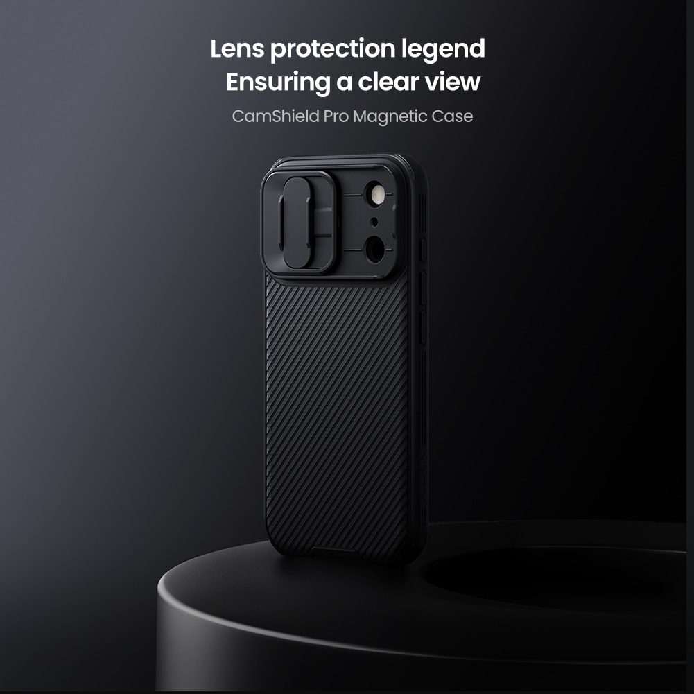 CamShield Skal MagSafe iPhone 17 Pro Svart