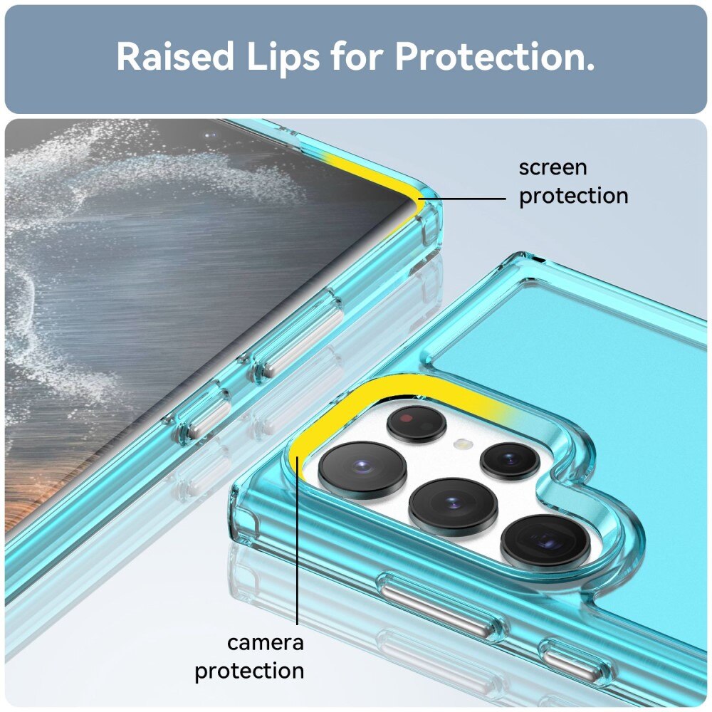 Hybridskal Samsung Galaxy S23 Ultra transparent