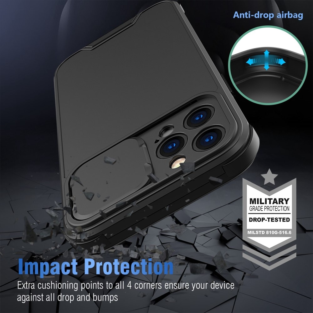 Skal kameraskydd iPhone 14 Pro Max svart
