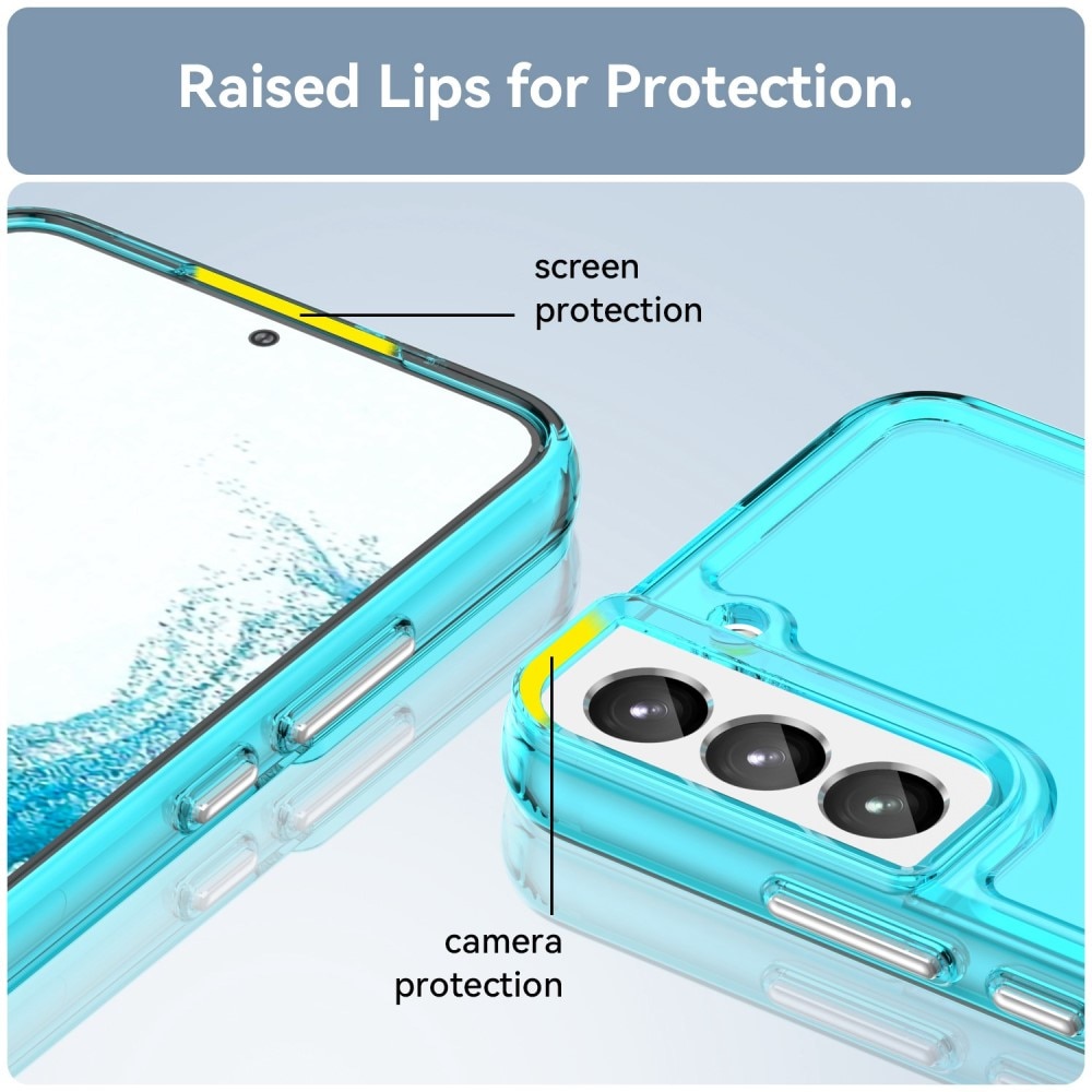 Crystal Hybrid Case Samsung Galaxy S23 Plus blå