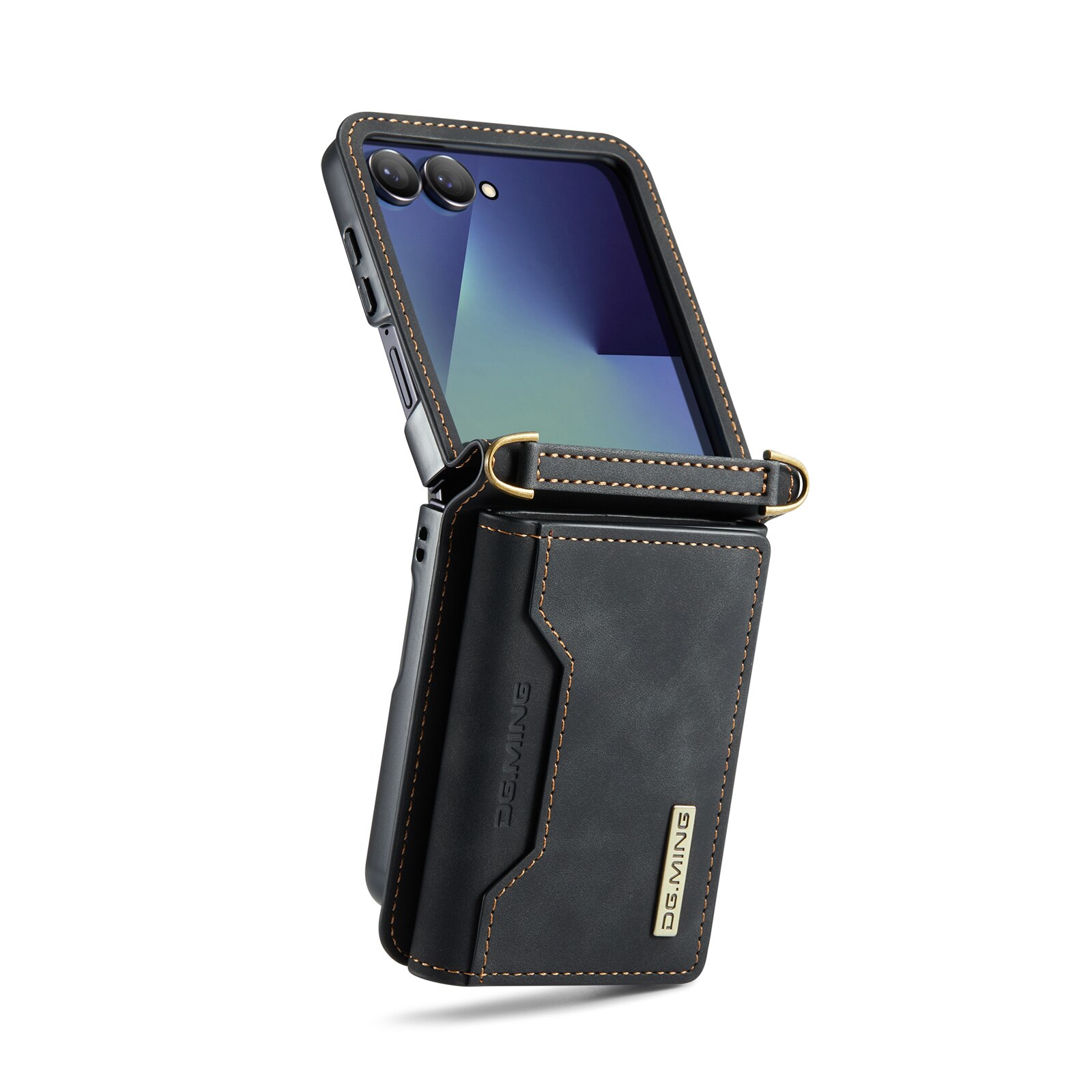 Card Slot Case Samsung Galaxy Z Flip 7 Svart
