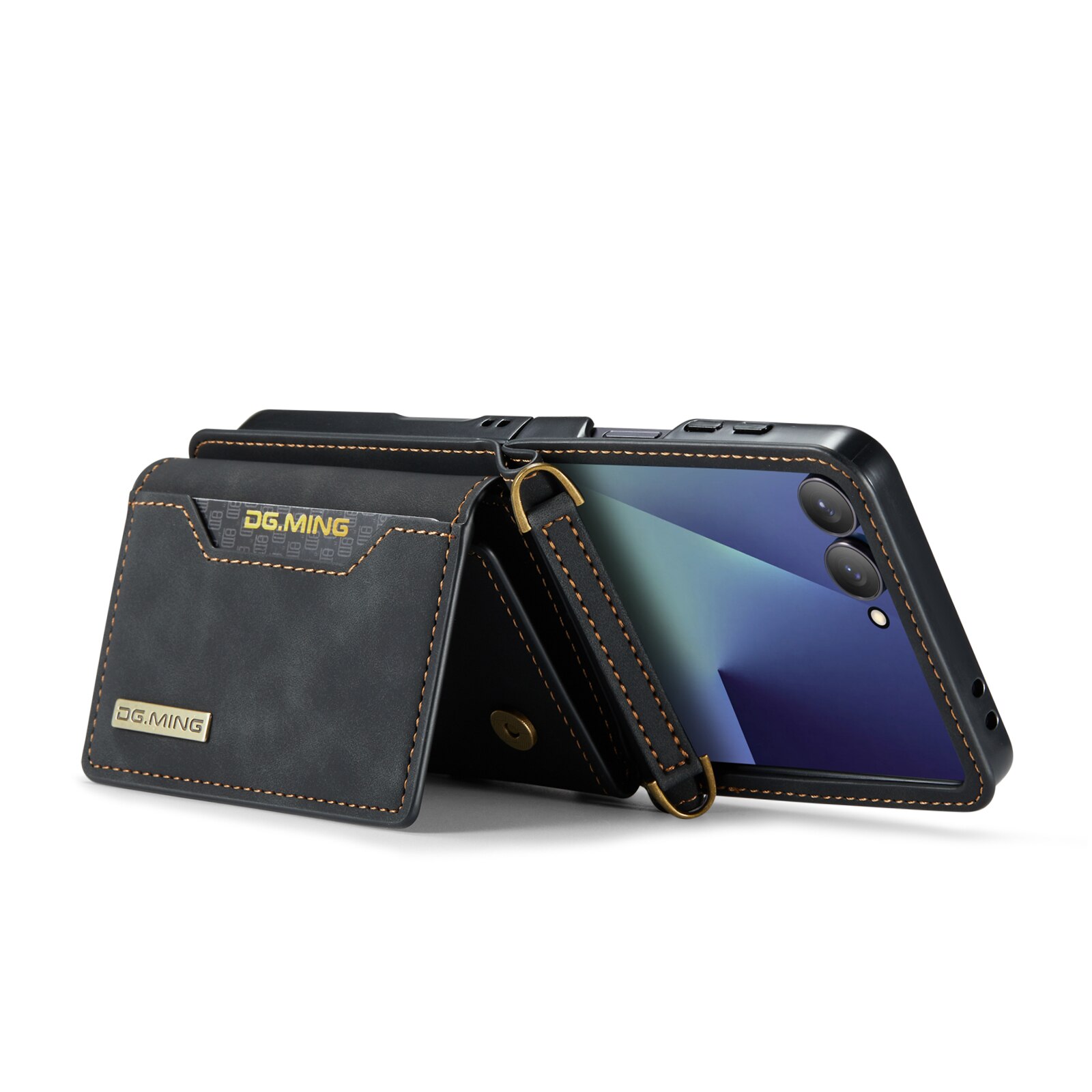 Card Slot Case Samsung Galaxy Z Flip 7 Svart