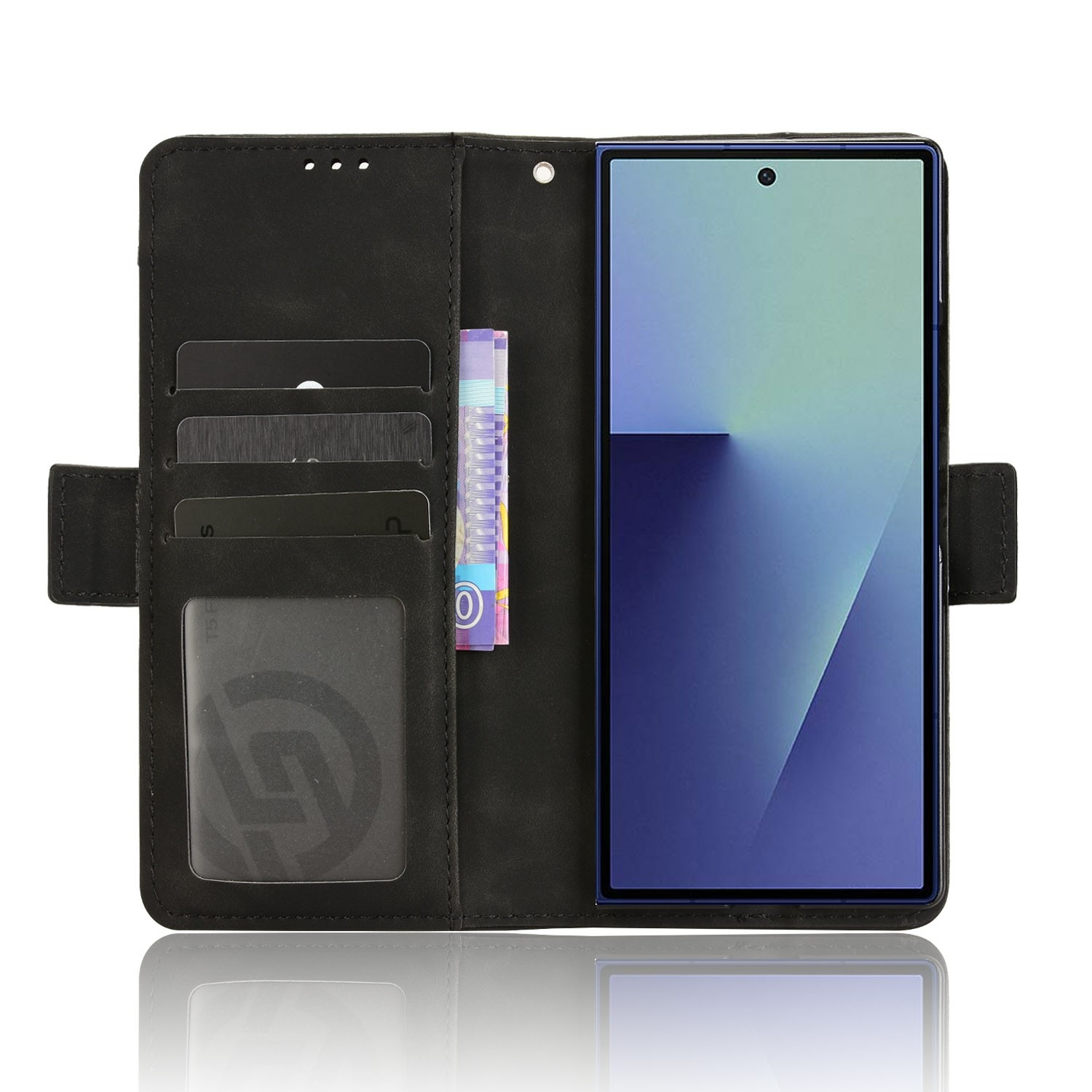 Multi Plånboksfodral med Penn-hållare Samsung Galaxy Z Fold 7 svart