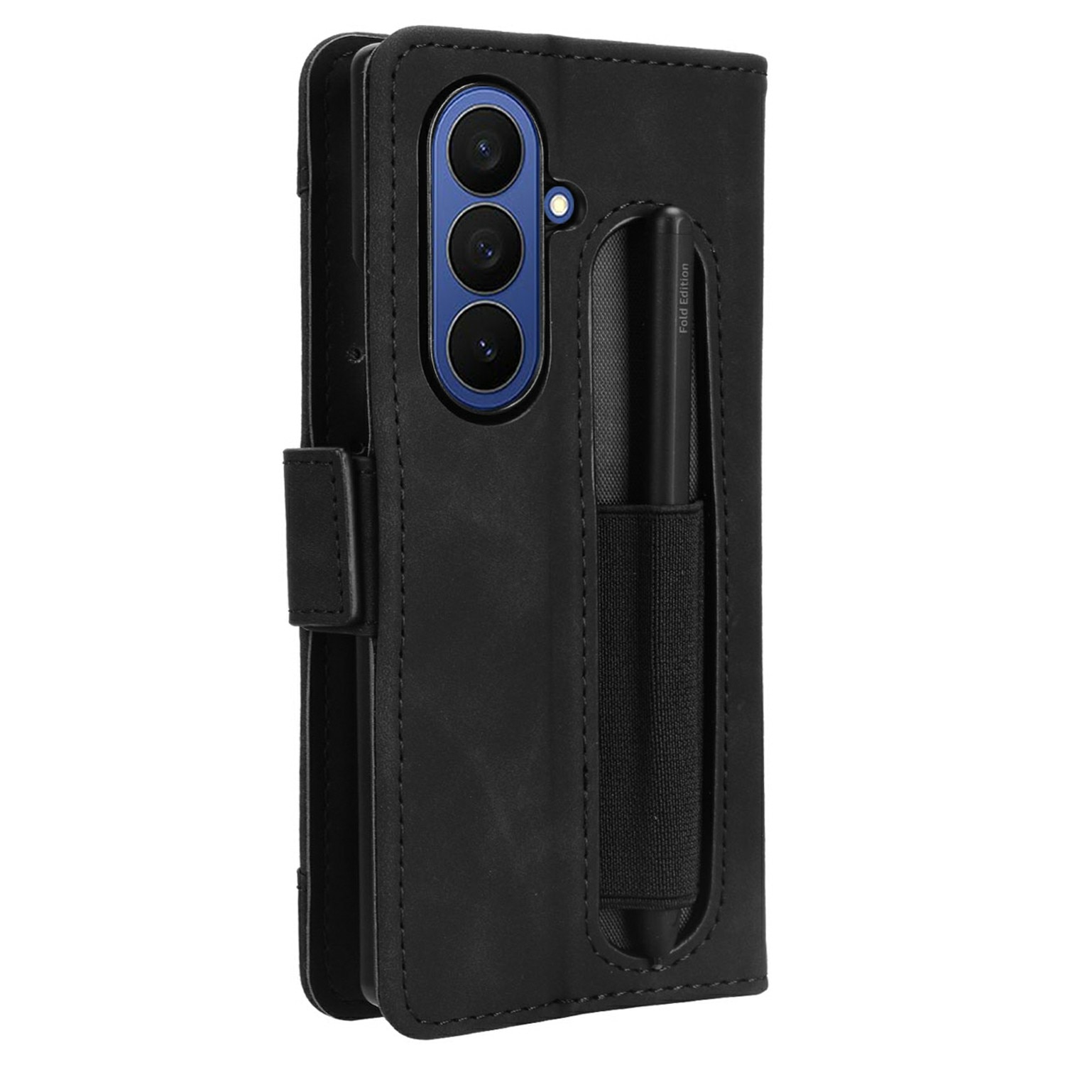 Multi Plånboksfodral med Penn-hållare Samsung Galaxy Z Fold 7 svart