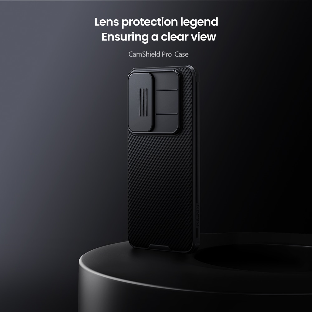 CamShield Skal Samsung Galaxy S25 FE Svart
