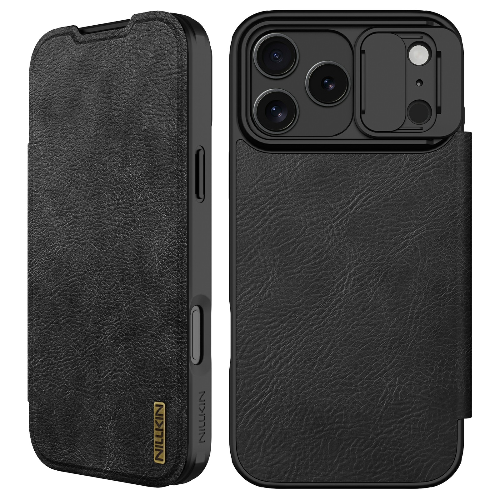 Qin Pro CamShield iPhone 17 Pro Max Svart