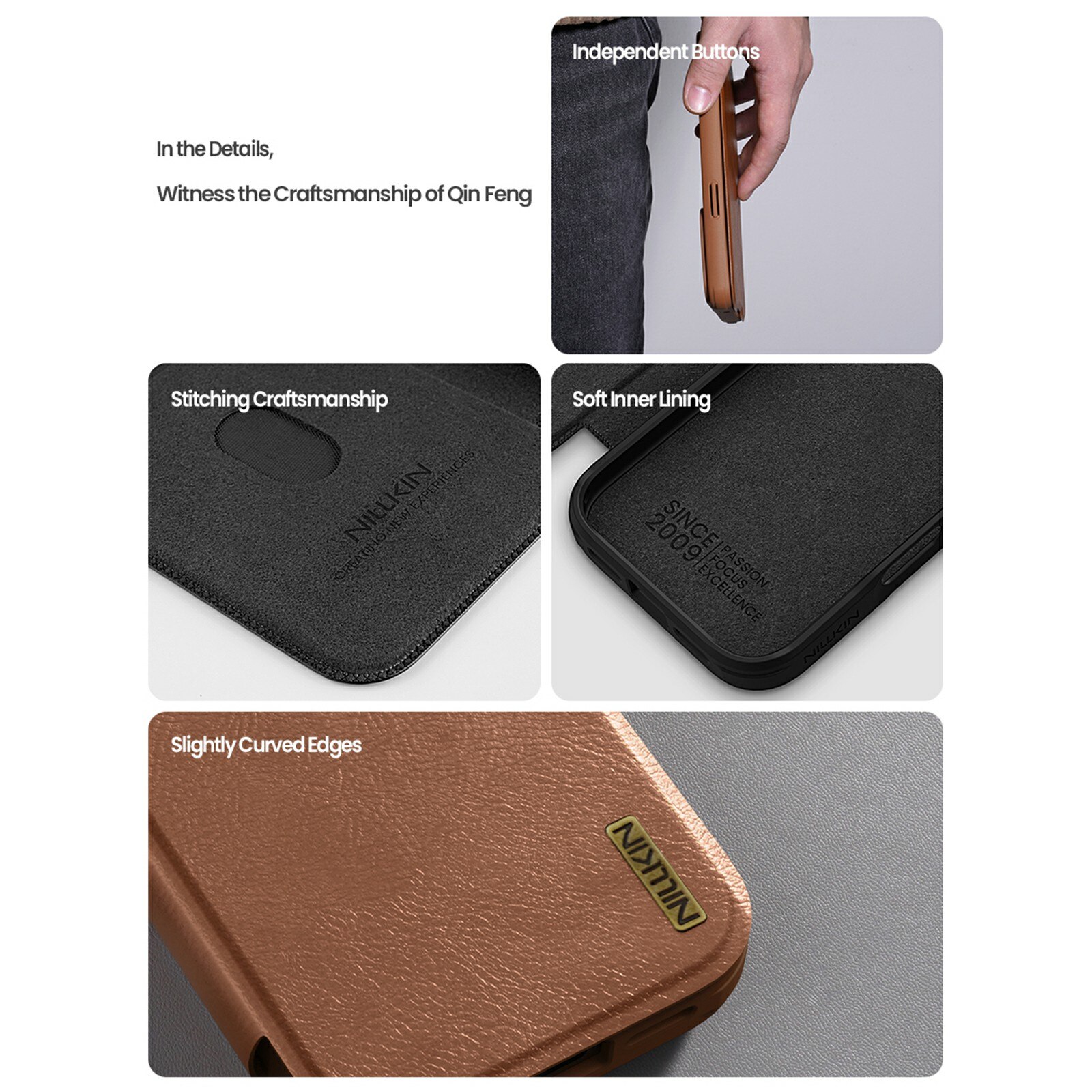 Qin Pro CamShield iPhone 17 Pro Max Svart