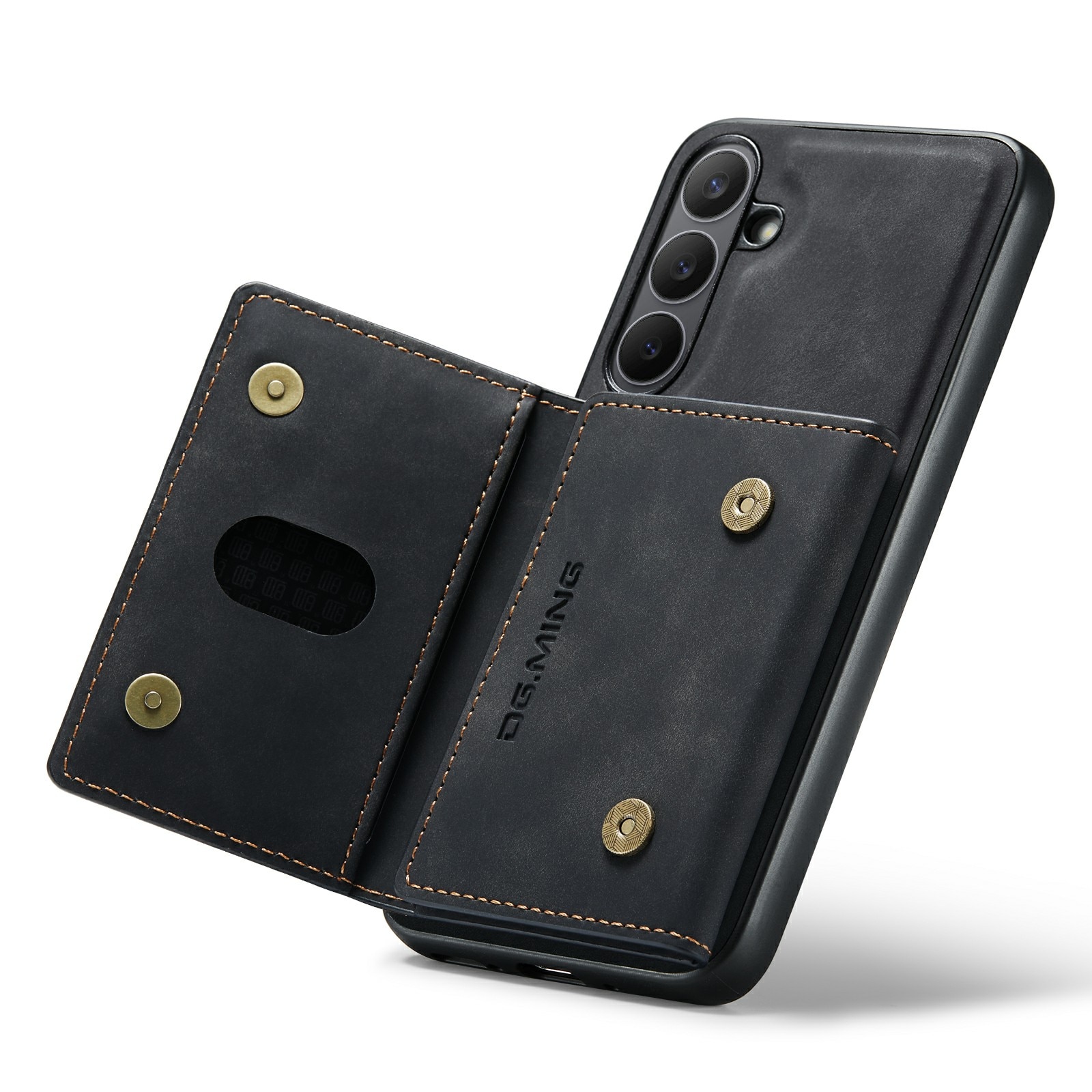 Magnetic Card Slot Case Samsung Galaxy S25 FE Svart