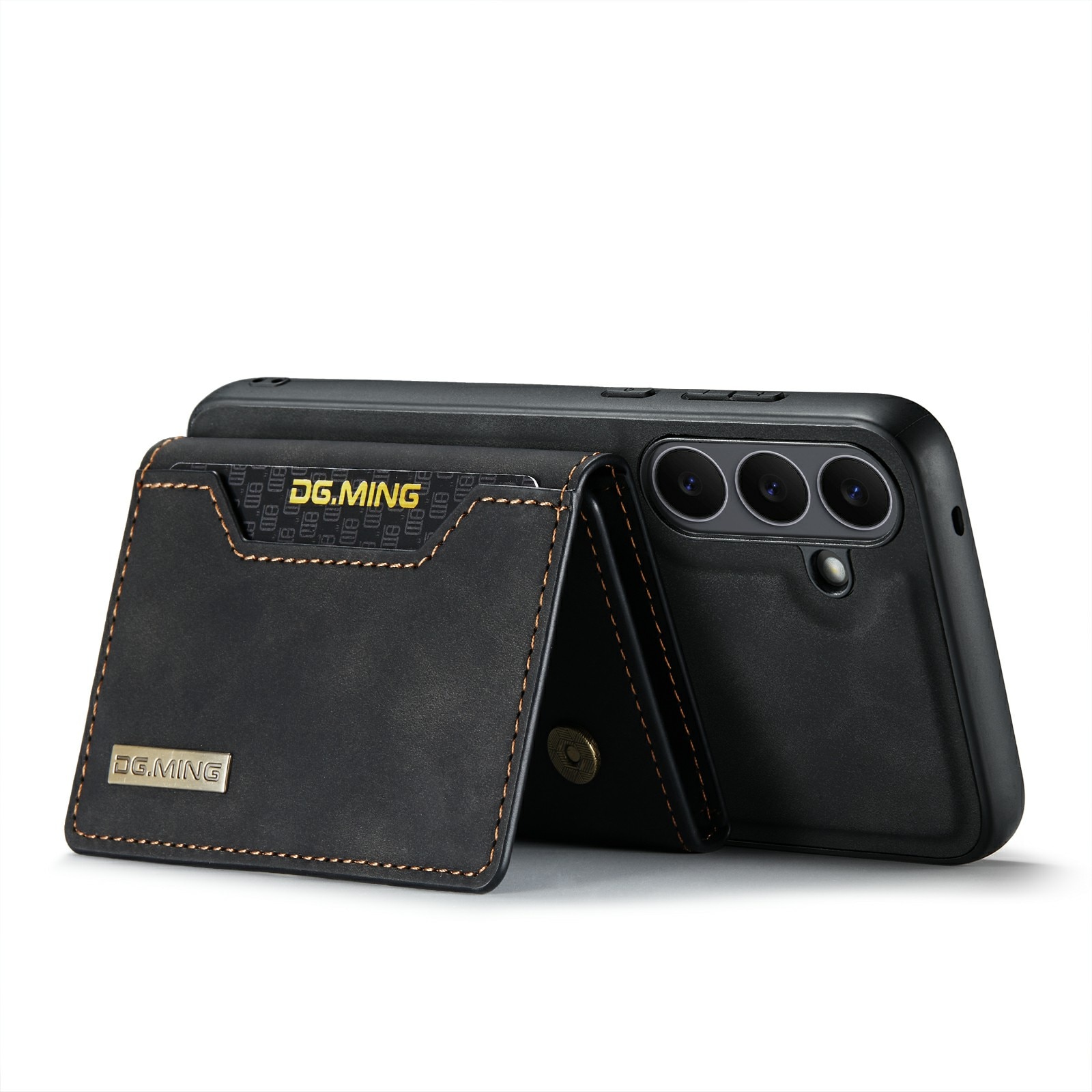 Magnetic Card Slot Case Samsung Galaxy S25 FE Svart