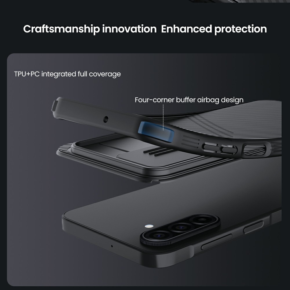 CamShield Skal Samsung Galaxy A17 Svart