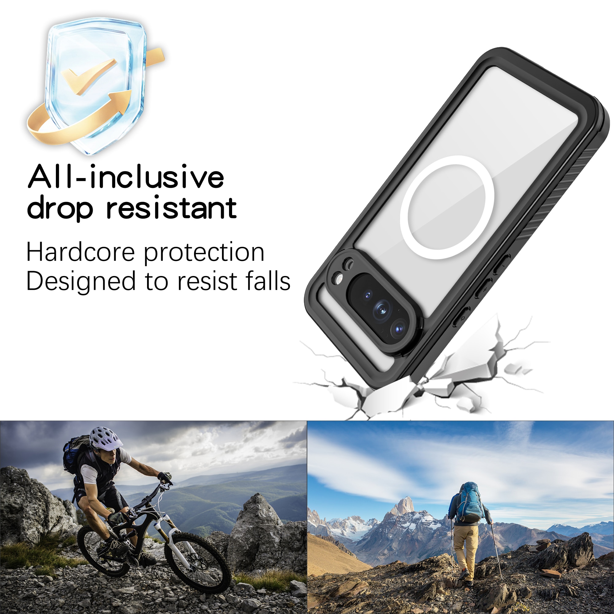 Vattentätt Skal Google Pixel 10 Pro XL transparent