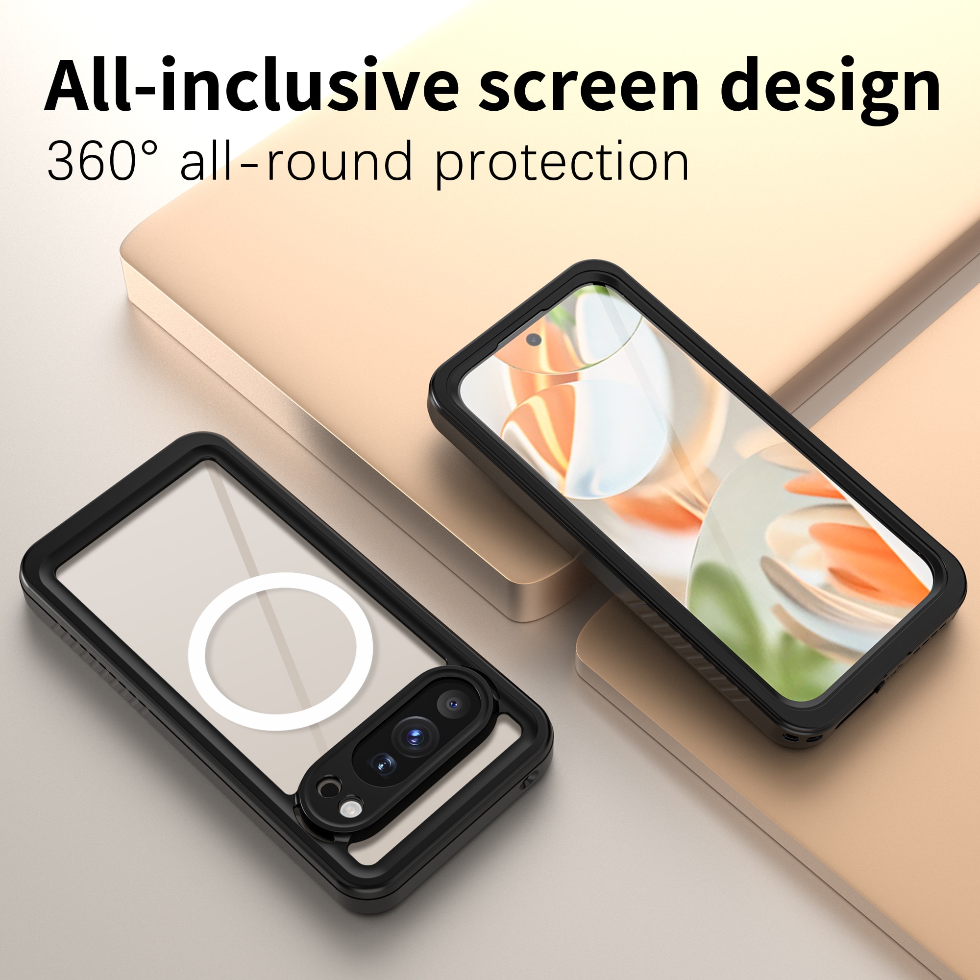 Vattentätt Skal Google Pixel 10 Pro transparent