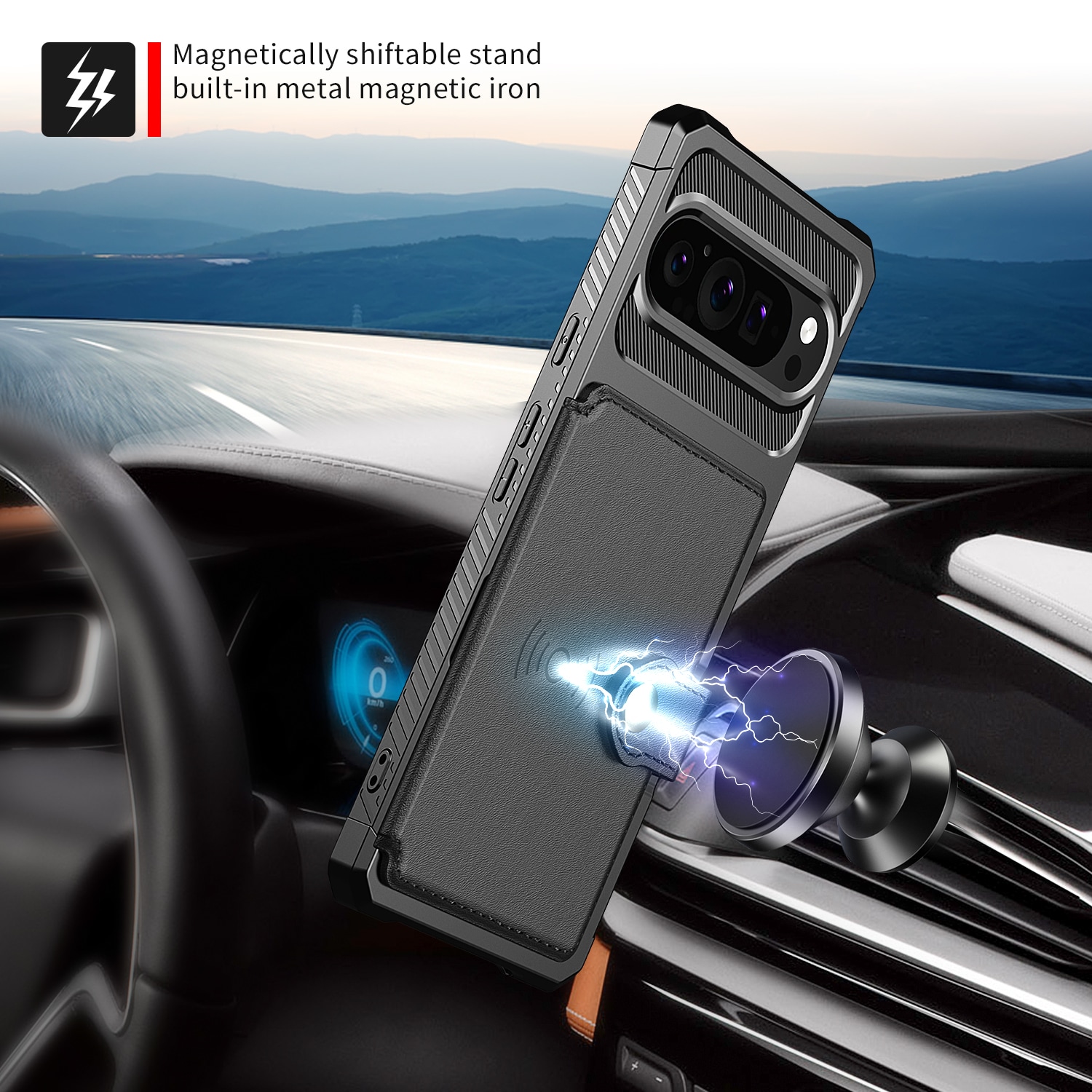 Tough Multi-slot Case Google Pixel 10 Pro Svart