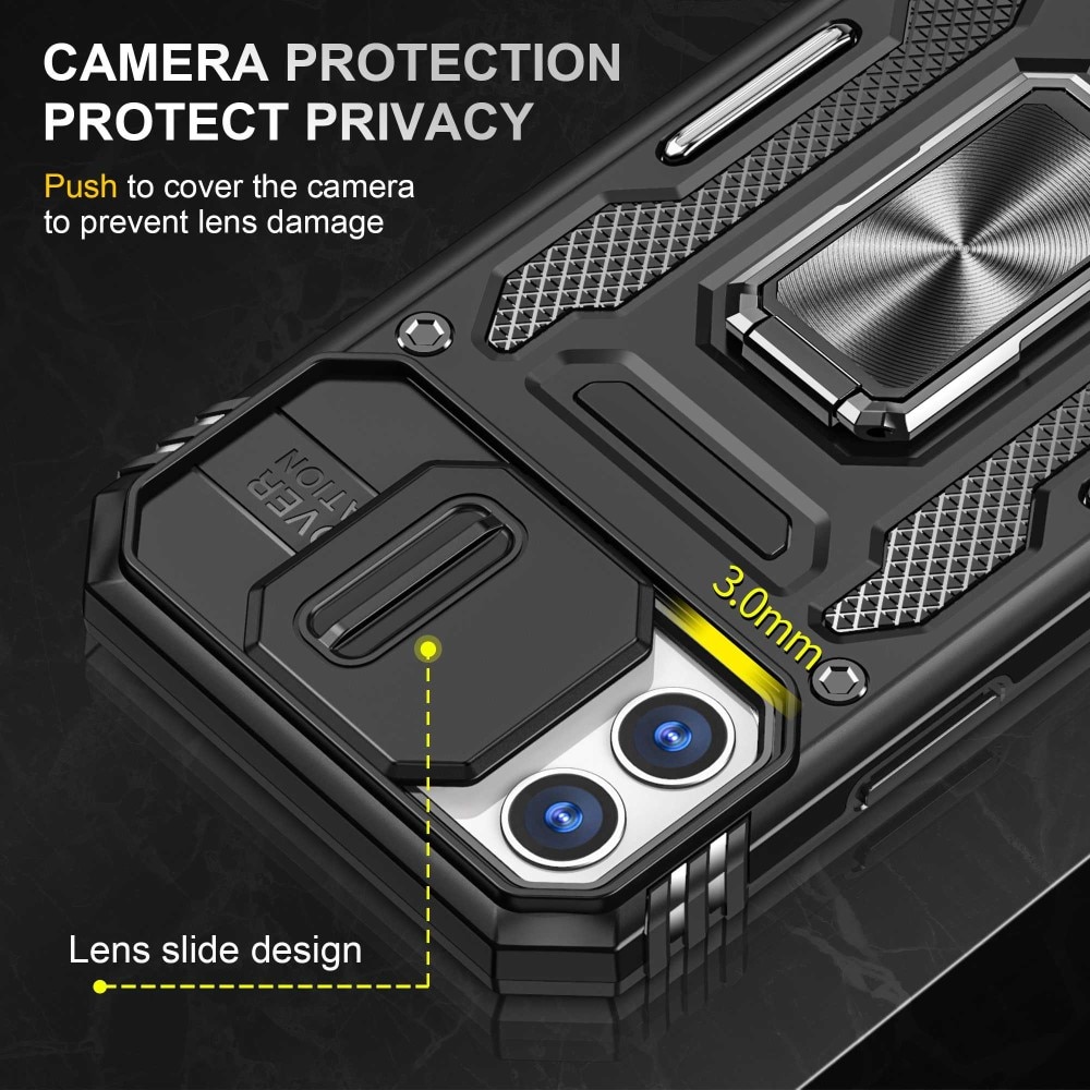 Hybridskal Ring+Kameraskydd iPhone 11 svart