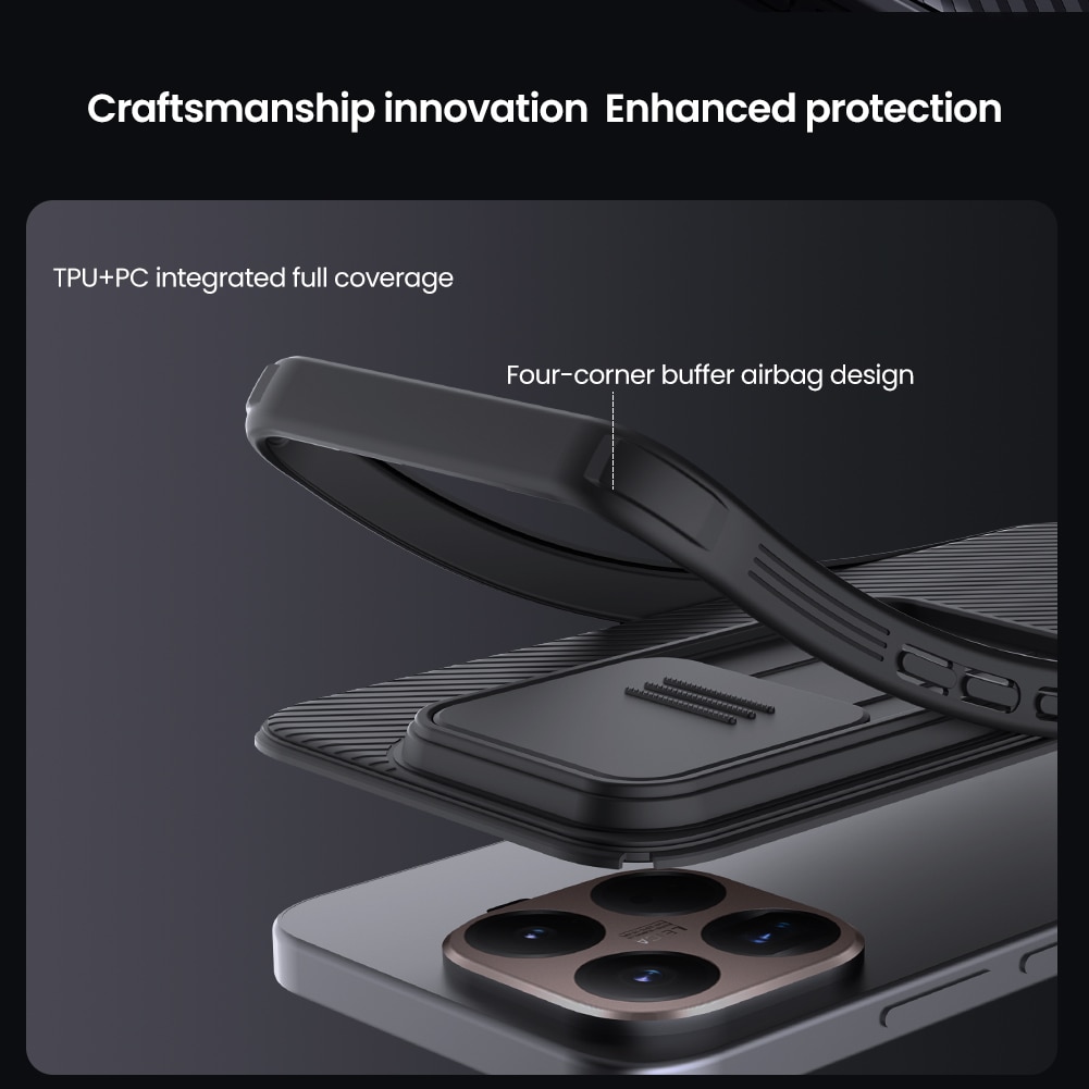 CamShield Skal Xiaomi 15T Pro Svart