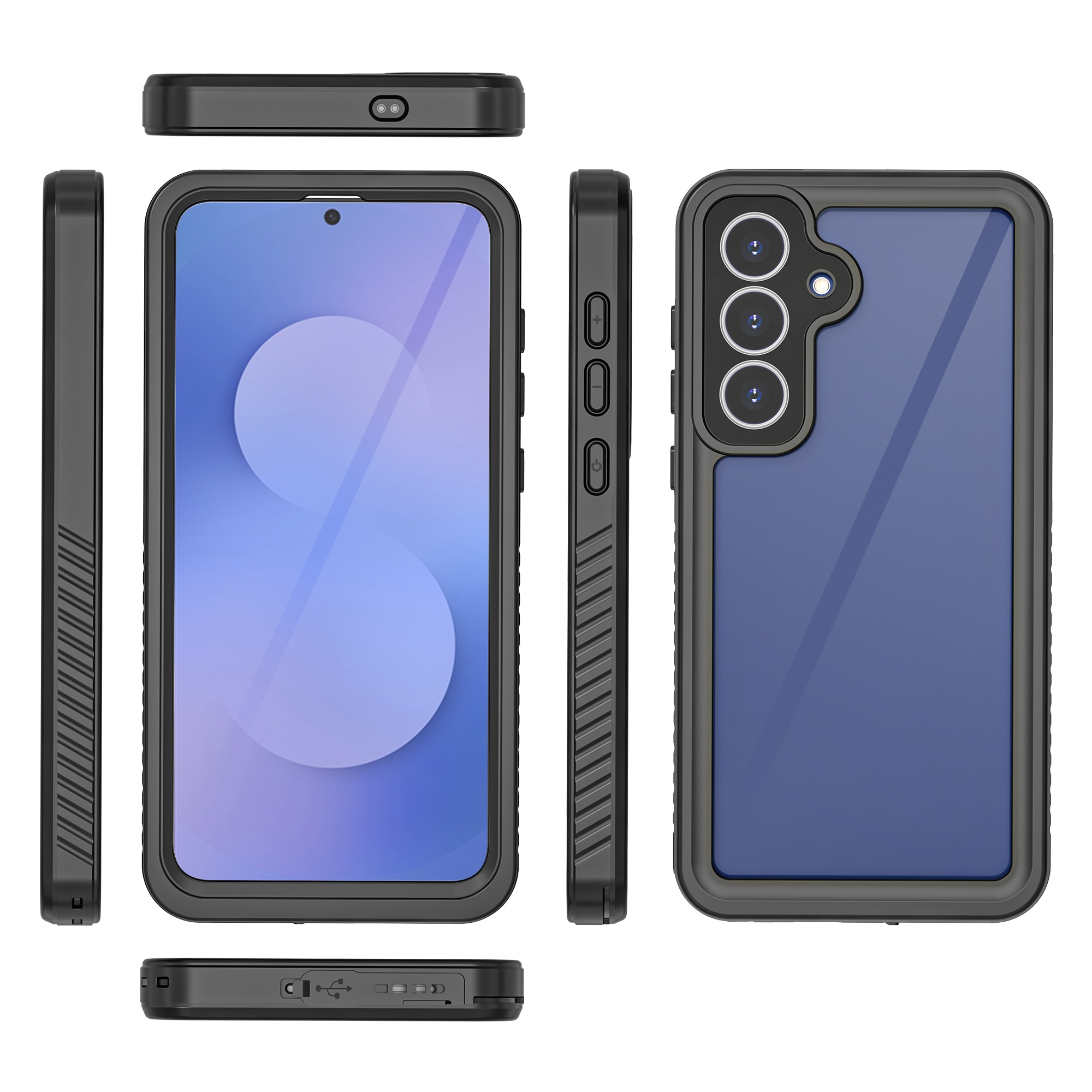 Vattentätt Skal Samsung Galaxy S25 FE transparent