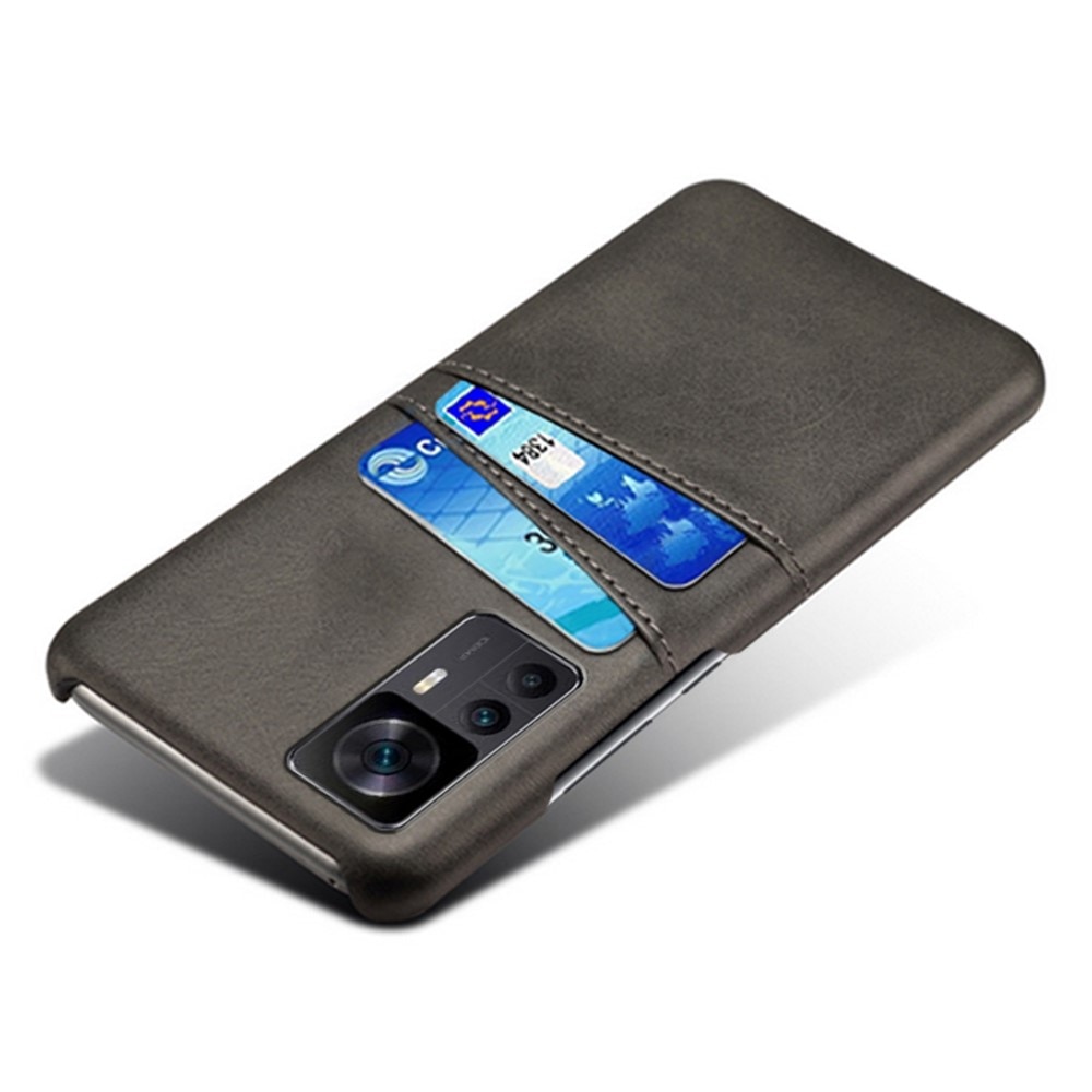 Card Slots Case Xiaomi 12T/12T Pro Svart
