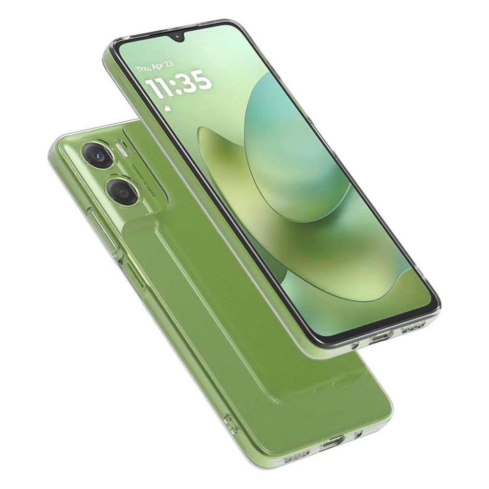 TPU Case Motorola Moto G06 Genomskinlig