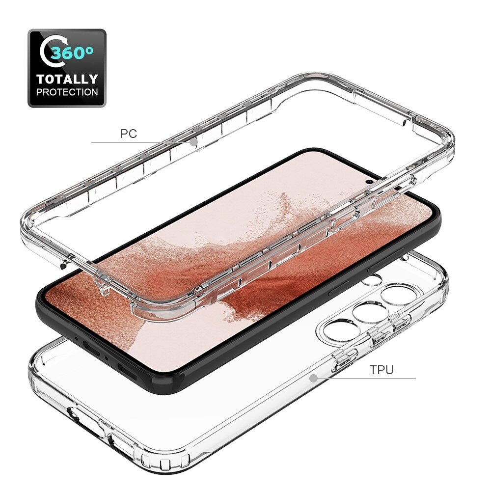 Full Cover Skal Samsung Galaxy S23 Plus Genomskinlig