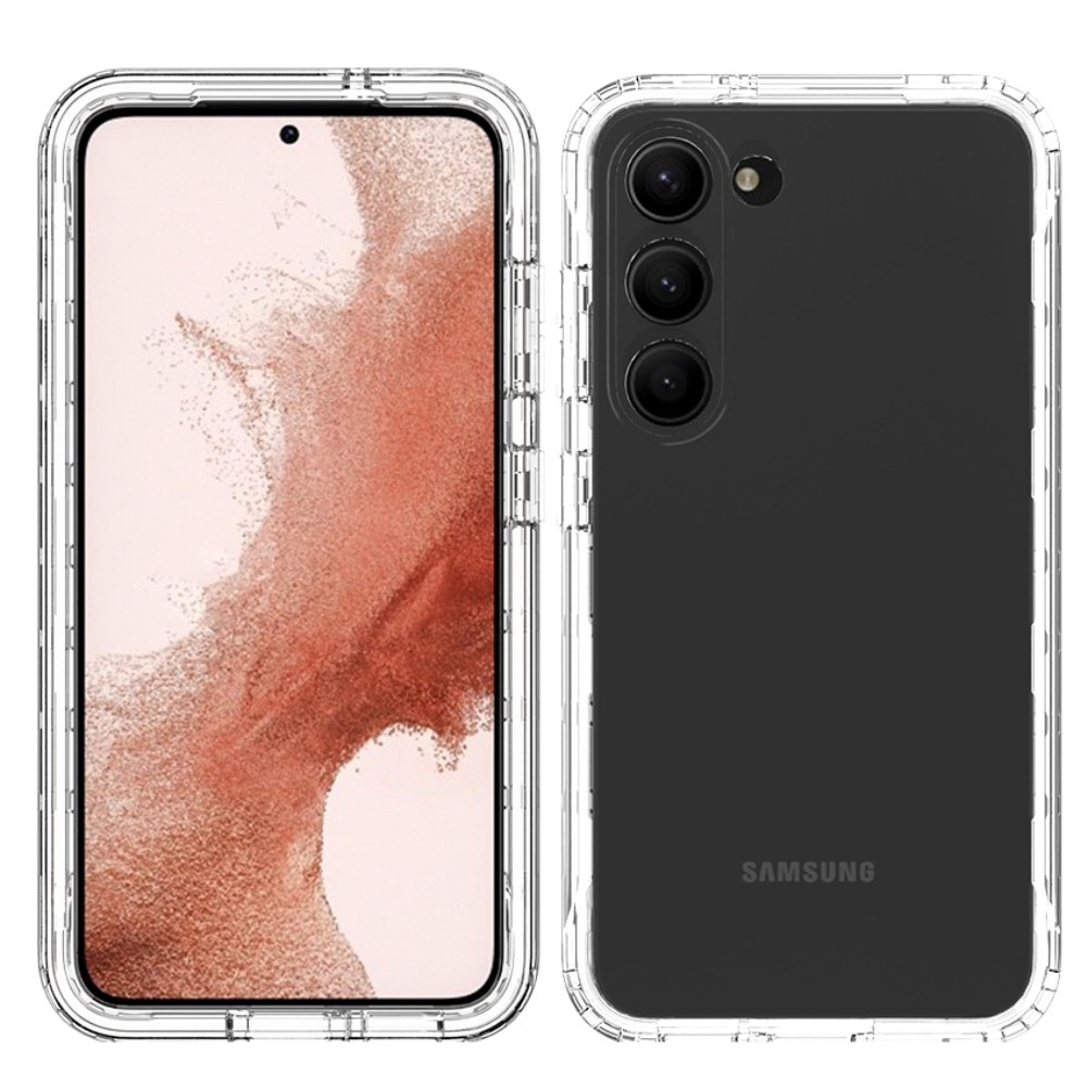 Full Protection Case Samsung Galaxy S23 Plus Genomskinlig