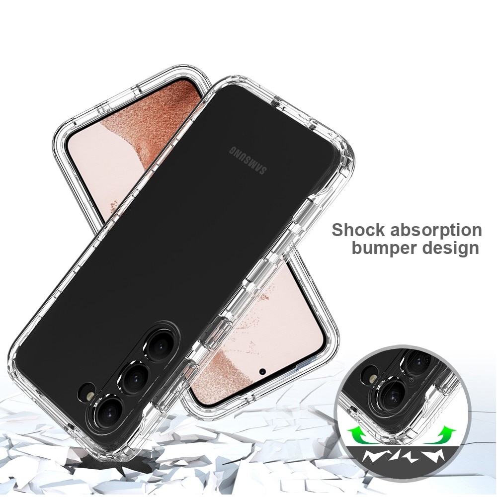 Full Protection Case Samsung Galaxy S23 Plus Genomskinlig