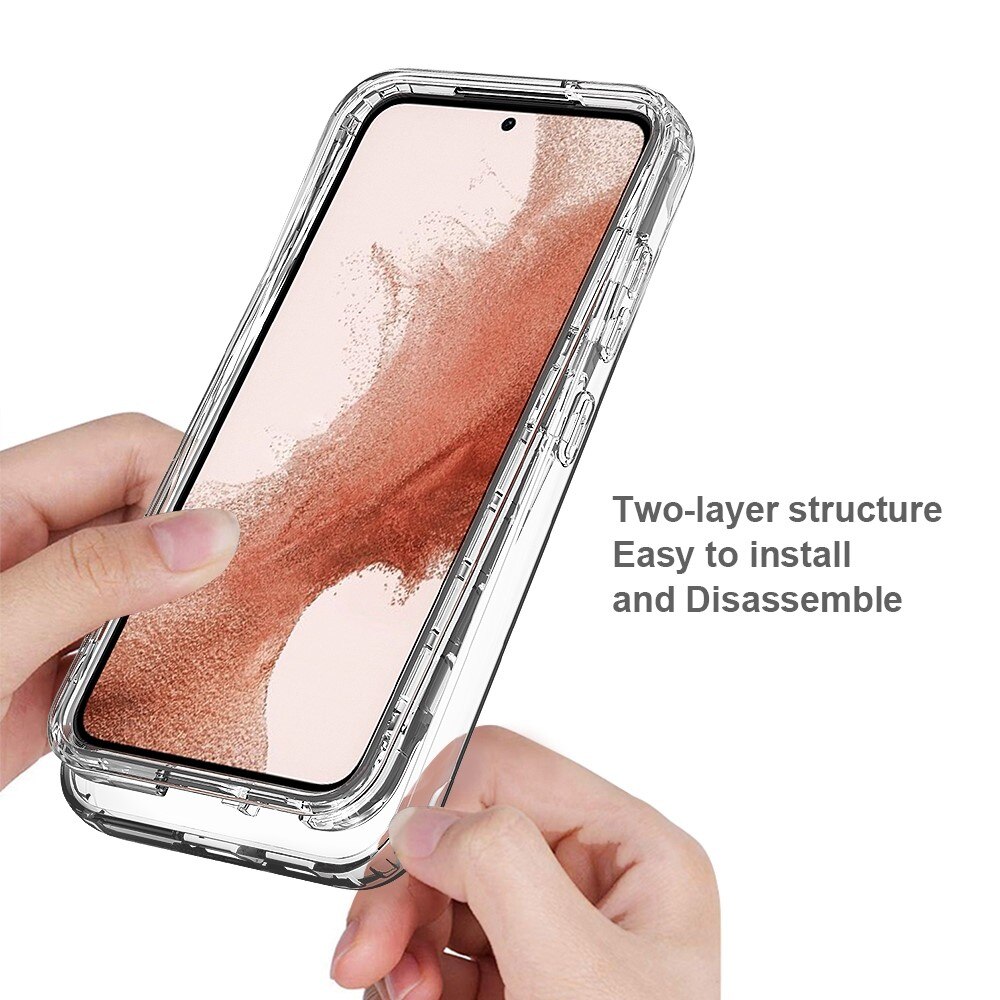 Full Protection Case Samsung Galaxy S23 Plus Genomskinlig
