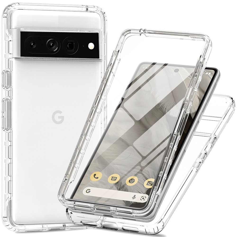 Full Protection Case Google Pixel 7 Pro transparent