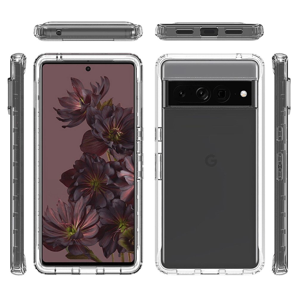 Full Protection Case Google Pixel 7 Pro transparent