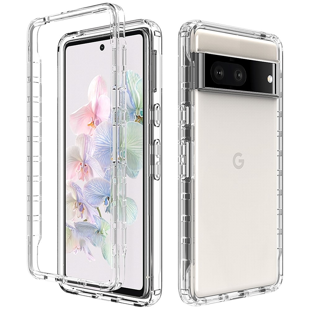 Full Cover Skal Google Pixel 7 transparent