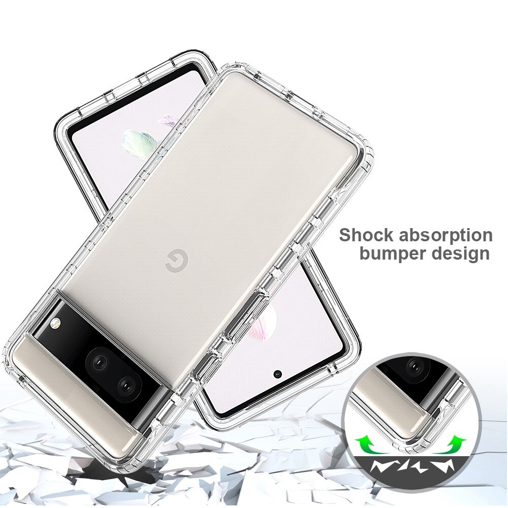 Full Cover Skal Google Pixel 7 transparent