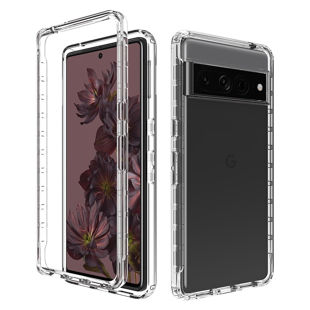 Full Cover Skal Google Pixel 7 Pro transparent