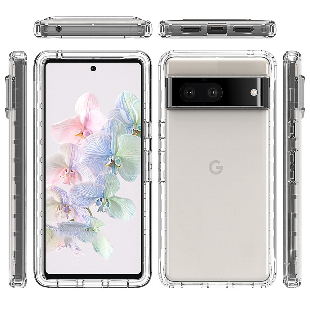 Full Protection Case Google Pixel 7 transparent