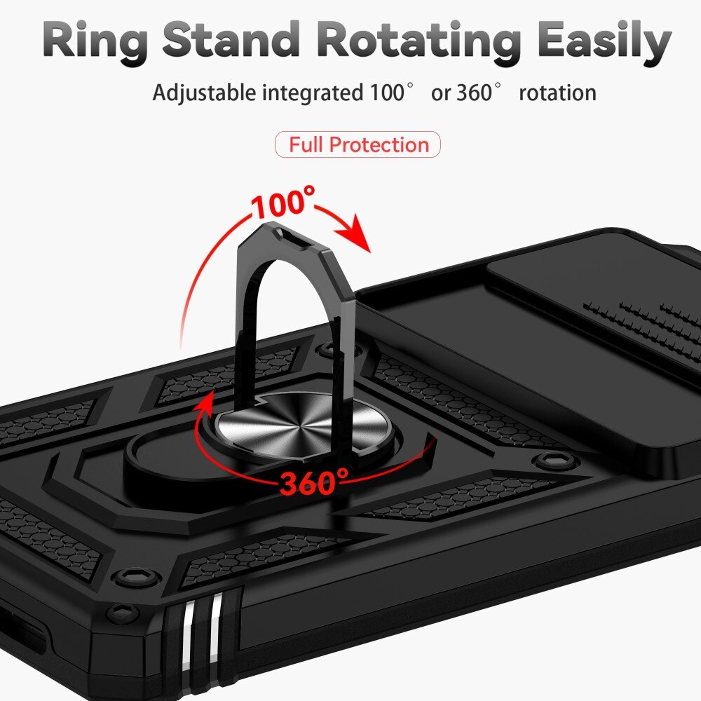 Hybridskal Ring+Kameraskydd Google Pixel 7 svart