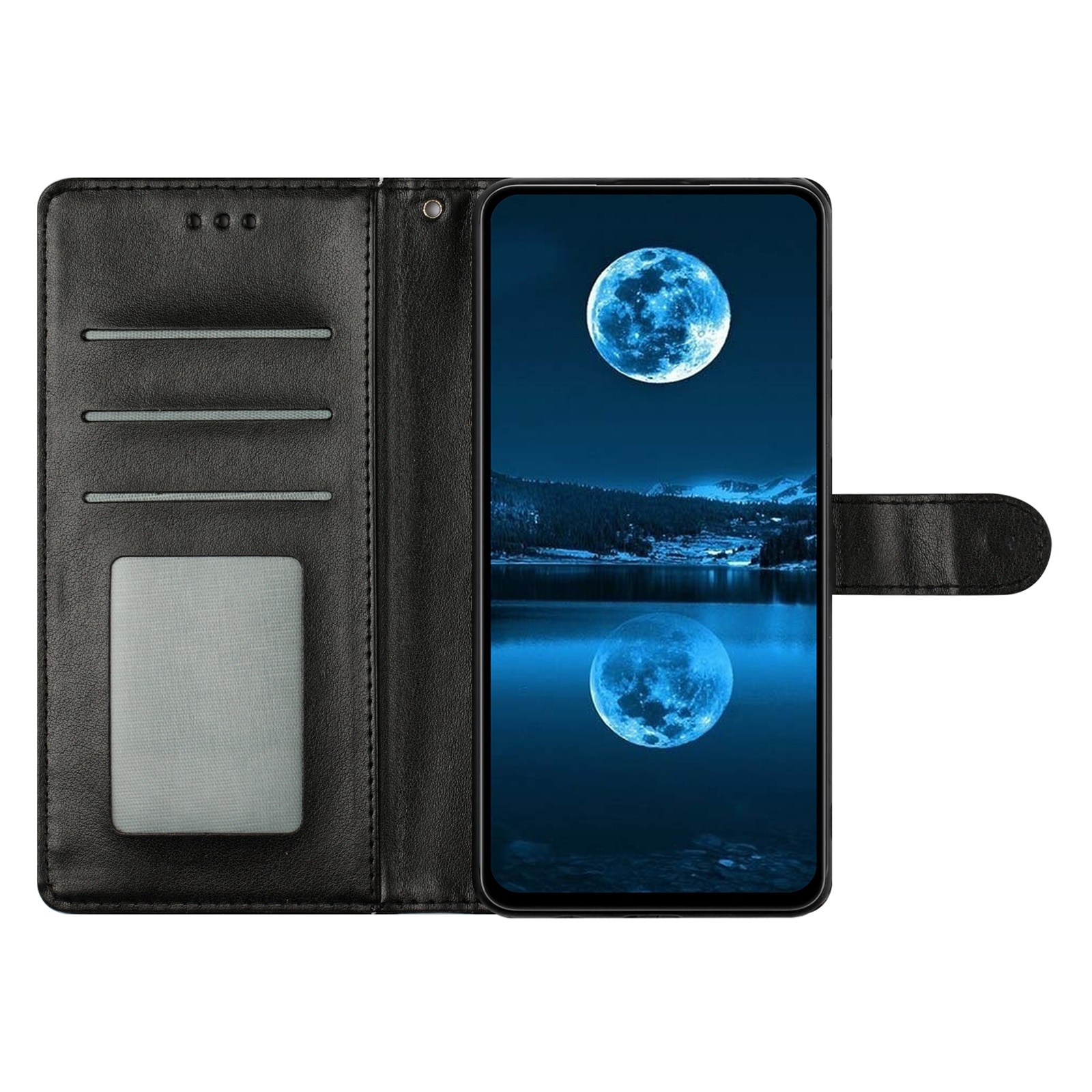 Läderfodral Samsung Galaxy A57 Svart