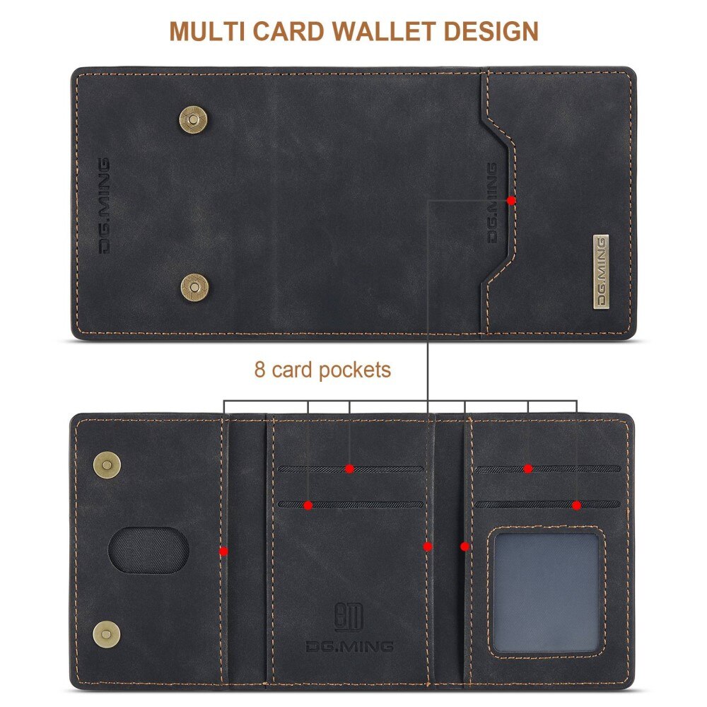 Magnetic Card Slot Case Samsung Galaxy S23 Plus Svart