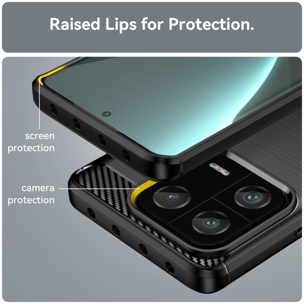 Xiaomi 13 Pro Skal TPU Brushed Black