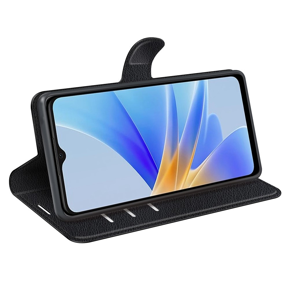 Mobilfodral Oppo A17 Svart