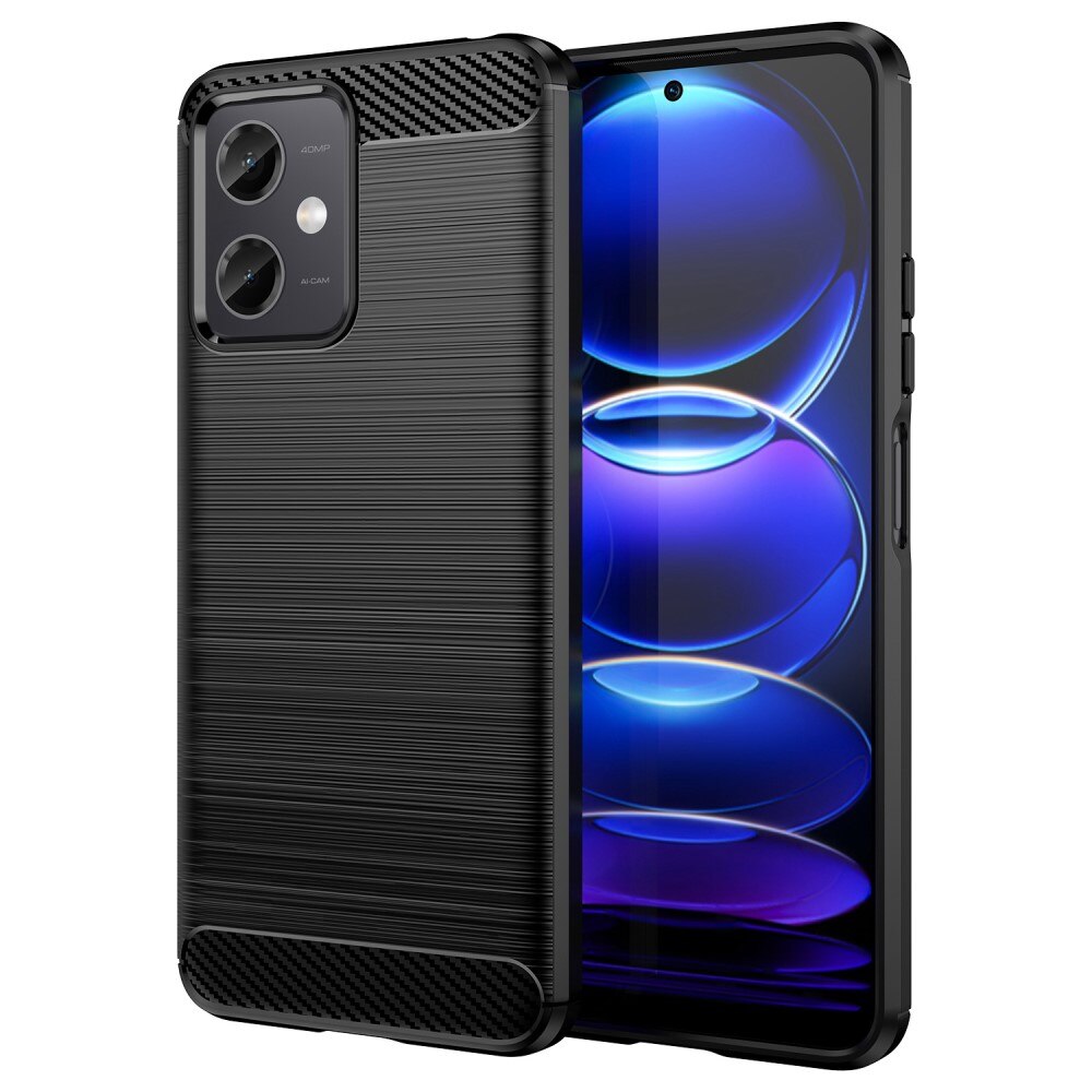 Xiaomi Redmi Note 12 Skal TPU Brushed Black