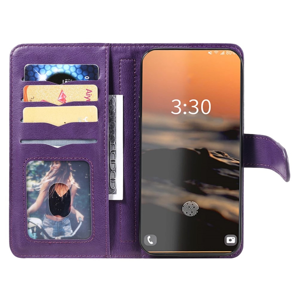 Mobilfodral Multi-slot Samsung Galaxy S23 Ultra lila