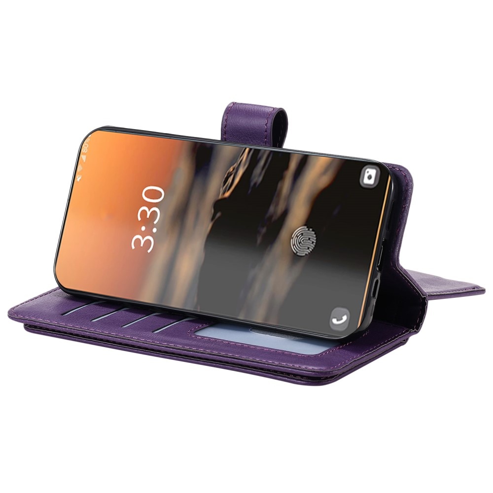 Mobilfodral Multi-slot Samsung Galaxy S23 Ultra lila