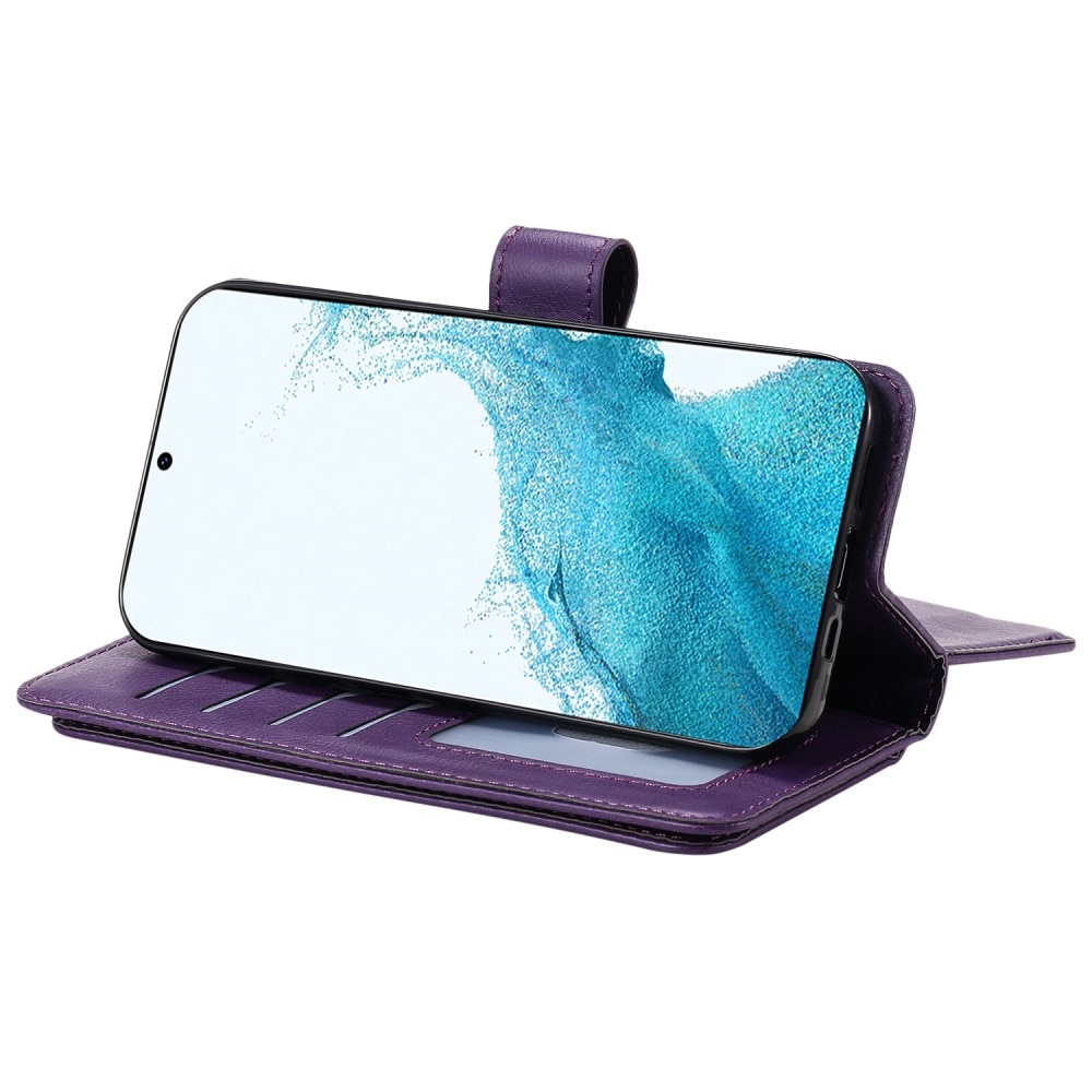 Mobilfodral Multi-slot Samsung Galaxy S23 lila
