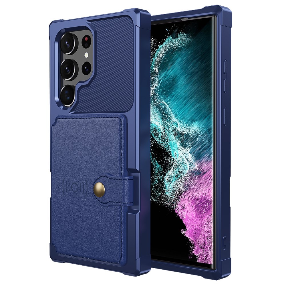 Tough Multi-slot Case Samsung Galaxy S23 Ultra blå