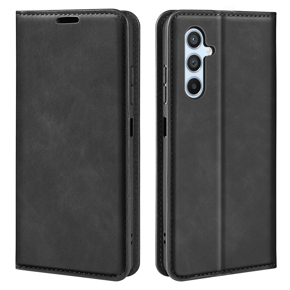Samsung Galaxy A54 Slim Leather Wallet Black