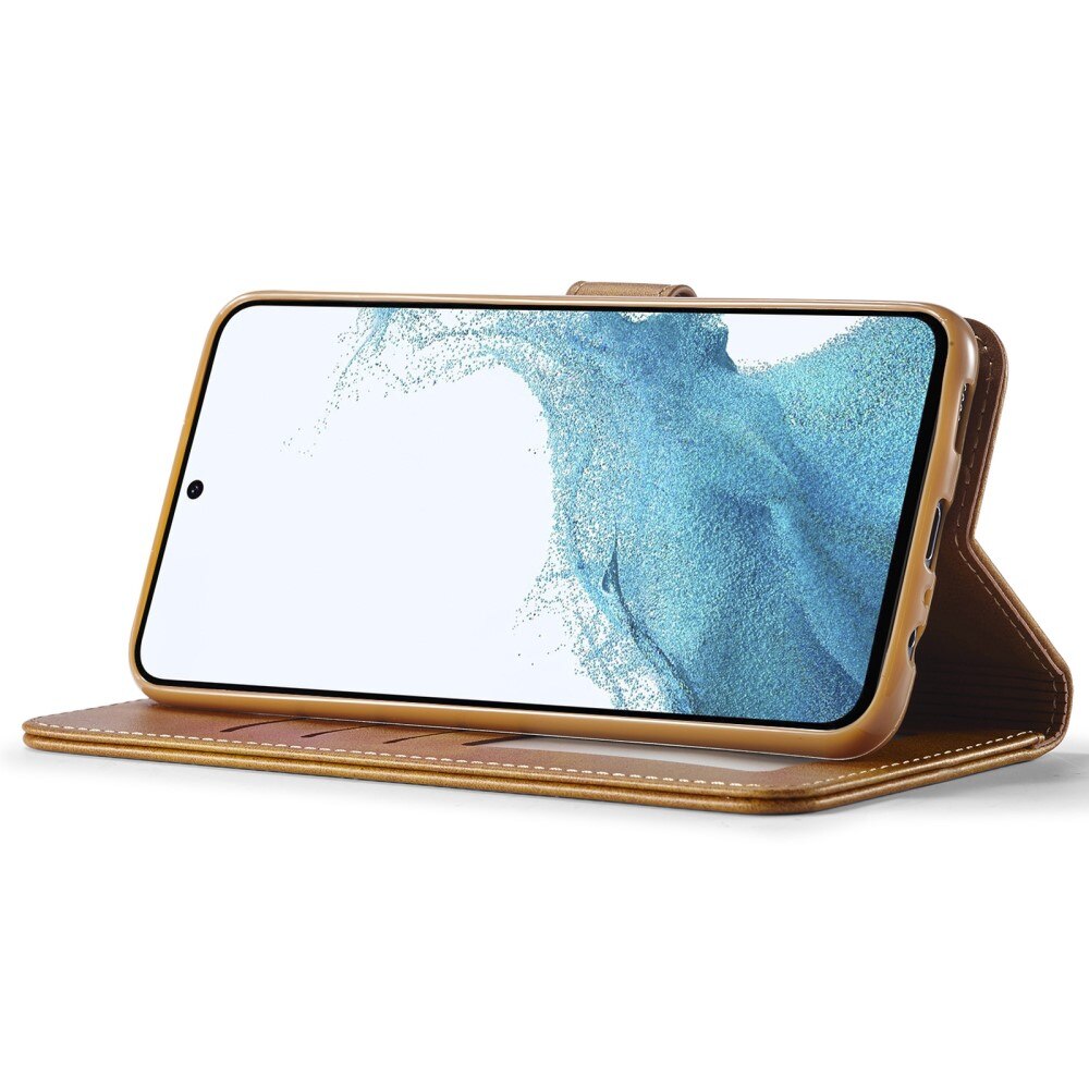 Plånboksfodral Samsung Galaxy A54 cognac