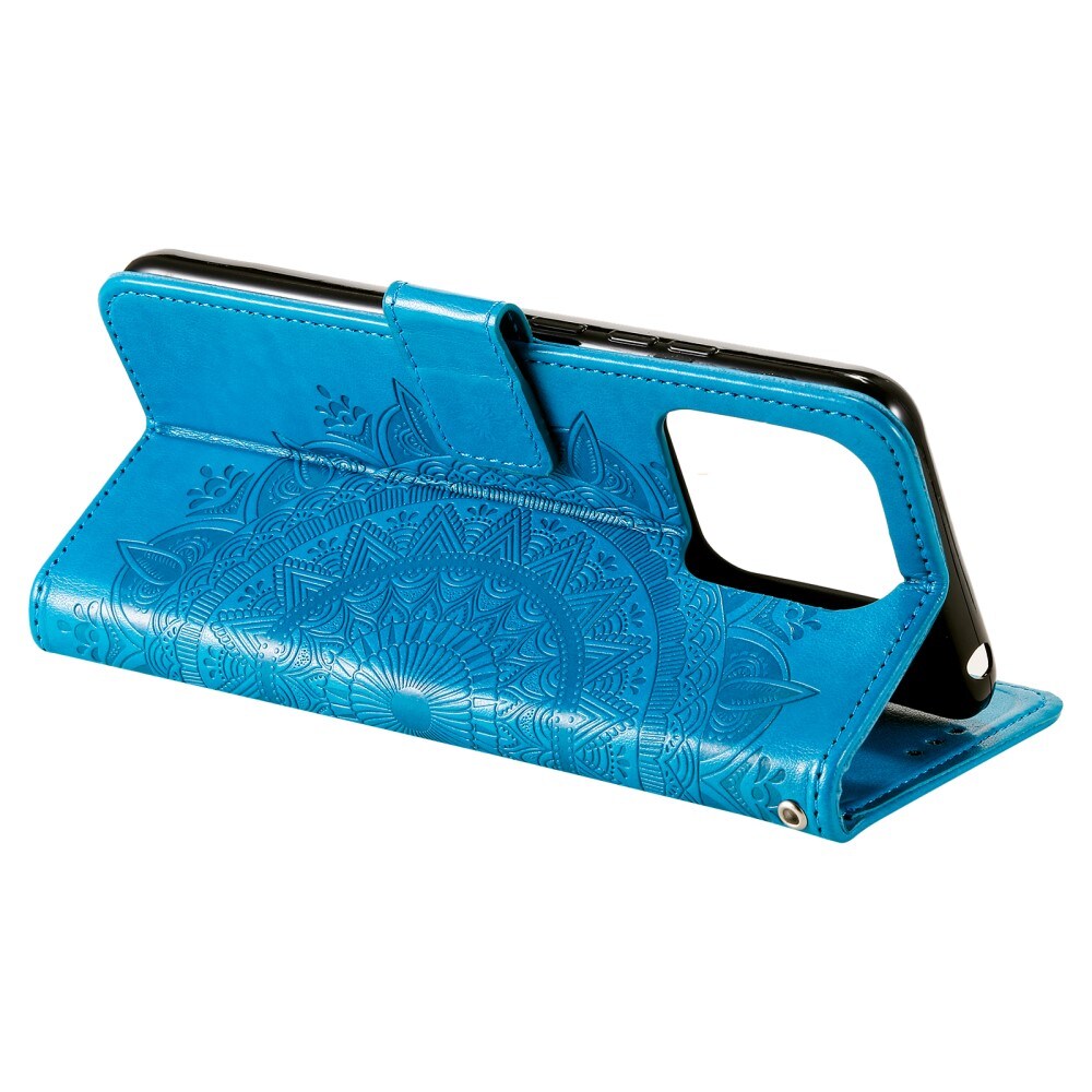 Läderfodral Mandala Xiaomi 13 blå