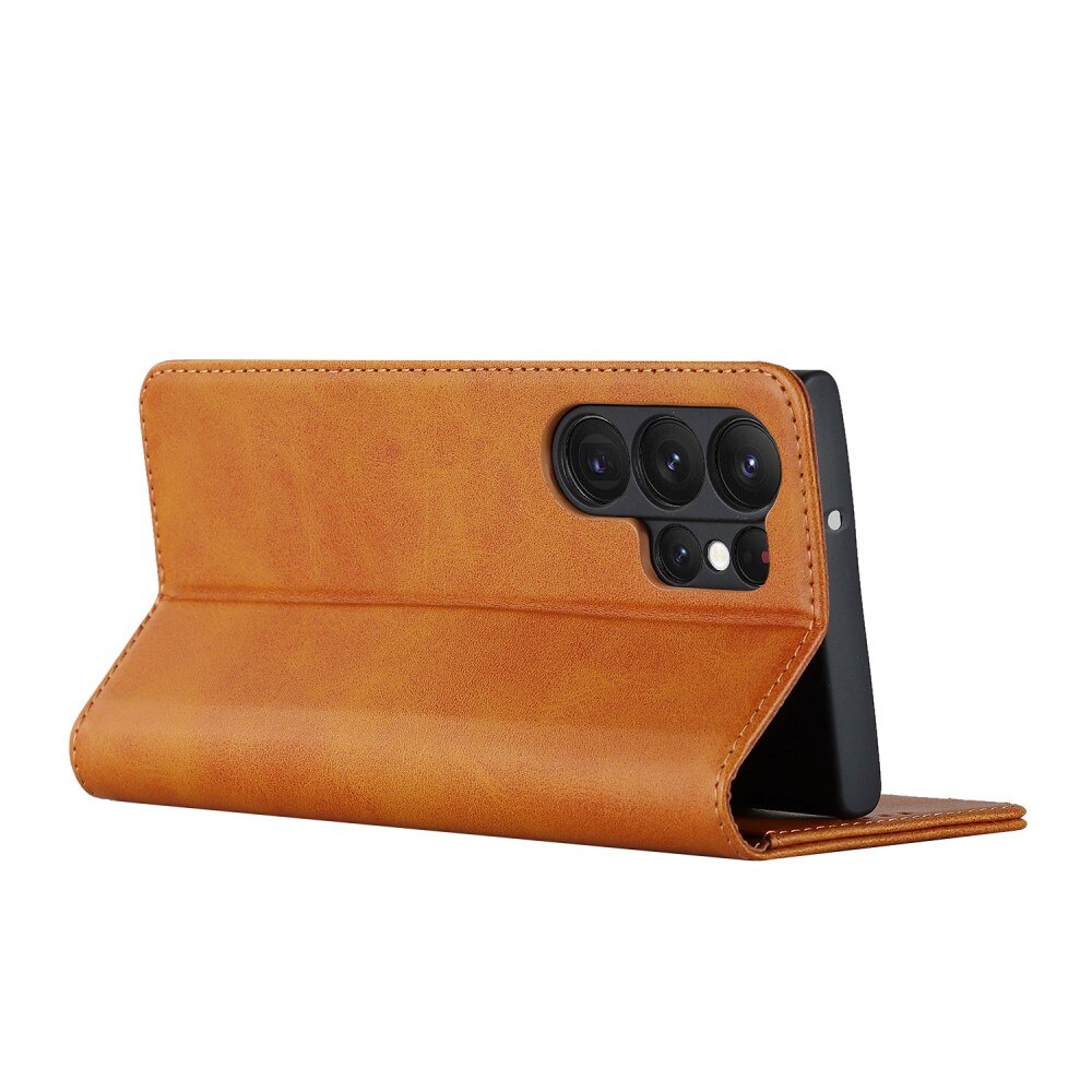 Samsung Galaxy S23 Ultra Slim Mobilfodral Brun